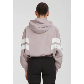 URBAN CLASSICS Ladies Crinkle Batwing Jacket - Rosa