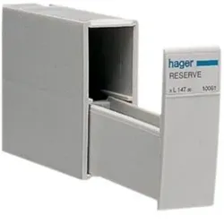 Hager L14700 Reserve Module für Sicherungspatrone