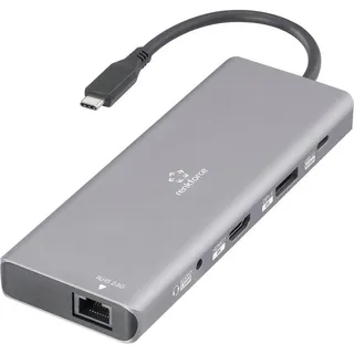 Renkforce USB-C Dockingstation RF-DKS-905 10-in-1 8K PD 3.1 Passend für Marke Dockingstations: (RF-6328190)