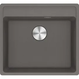Franke MRG 210-52 A links flächenbündig Steingrau/Fragranit Druckknopfventil 1350 x 520 mm