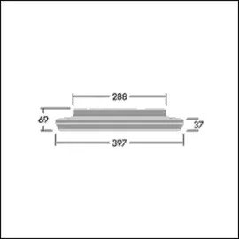 zumtobel Thorn LED-Wand-u.Deckenleuchte NOVS M3500 #96635362