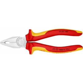 Knipex Kombizange L.180mm Mehrkomp.-Hüllen verchr.VDE