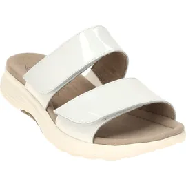 Gabor ROLLINGSOFT Damenschuhe - bequeme Pantoletten weiß Elegant NEU - Weiß - 38,5
