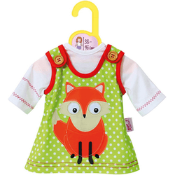 Dolly Moda Kleid mit Fuchs - 38 - 46 cm