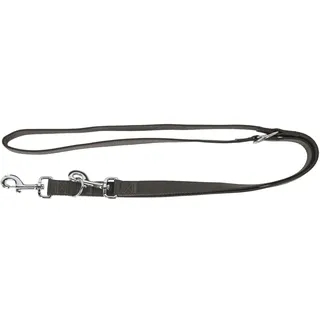 Kerbl Pet Miami Plus, Führleine grau doppelt 25mm/200cm