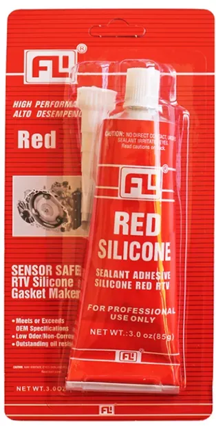 Silikon für Dichtungen, rot 50205