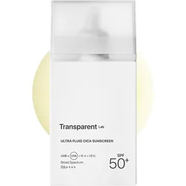 transparent lab Ultra Fluid Cica Sunscreen Fluid LSF 50 100 ml