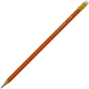 Bleistift HB mit Radiergummi lackiert