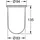 Grohe Ersatzglas für Toilettenbürstengarnitur Weiß (40393000)