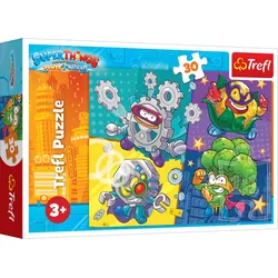 Trefl Puzzle bestehen aus 30 Teilen und wurden für alle kleinen Puzzle-Liebhaber entworfen. Wenn es fertig (30 Teile)