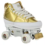 CHAYA Kismet Barbiepatin Rollschuhe - Gold - EU 45