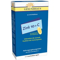 Zink 10 + C Lutschtabletten 24 St