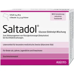 Saltadol Elektrolyt Pulver zur Herstellung einer Lösung