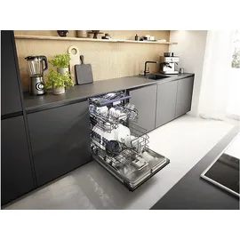KOENIC KDW 6031 A BI Einbau-Geschirrspüler (teilintegrierbar, 596 mm breit, Schwarz)