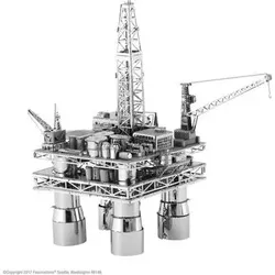 INVENTO 502465 Metal Earth: Offshore Oil Rig & Tanker