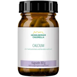 Calcium Als Calciumcitrat Und Korallencalcium Kapseln