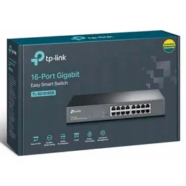 TP-Link TL-SG1016DE Managed L2 Gigabit Ethernet (10/100/1000) Schwarz