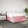 vidaXL Boxspringbett 140 x 200 cm Dunkelrosa