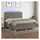 vidaXL Boxspringbett 180 x 200 cm Taupe