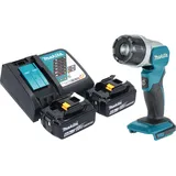 Makita DML 808 RG Akku Handstrahler inkl. 2 x 6,0 Ah Akku + Ladegerät