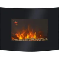 HOMCOM Elektrokamin elektrischer Wandkamin 65 x 11,4 x 52cm, Kaminofen für gemütliche Atmosphäre   Aosom.de