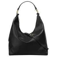 Samantha look Shopper in Italy, Große Handtasche mit Smartphonefach, Schultertasche mit Tragegurt schwarz | Schwarz