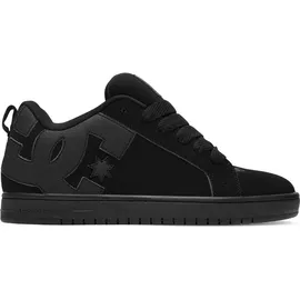 DC Shoes Court Graffik Schuh, Black/Black/Black, 42.5 EU