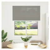 vidaXL Plissee Anthrazit 110x100 cm Stoffbreite 109,4 cm Polyester