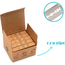 Chinchilla Rasierklingen für Rasierhobel 50 St.