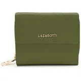 lazarotti Bologna Leather Geldbörse Damen grün
