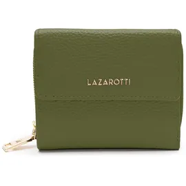 lazarotti Bologna Leather Geldbörse Damen grün