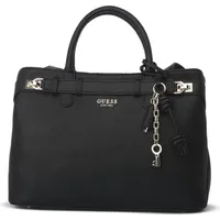 GUESS Handtasche Gregoria Large Girlfriend Satchel Black