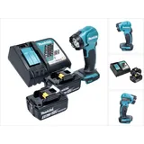 Makita, Arbeitsleuchte, DEADML 815 RT LED Akku Handleuchte 14,4 - 18 V 160 lm + 2x Akku 5,0 Ah + Ladegerät (160 lm)