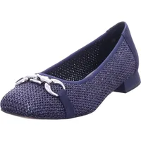 CAPRICE Da.-Ballerina für Damen, blau 37 EU