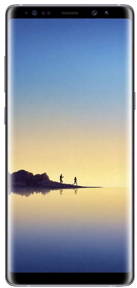 Samsung SM-N950 Galaxy Note 8 Smartphone (16.05 cm (6,3 Zoll) Dual Edge Display, 128 GB Speicher, Single-SIM) Orchid Gray
