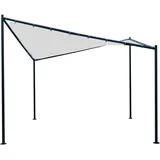 DEGAMO Ersatzdach für Walmdachpavillon 350 x 350 cm Weiß