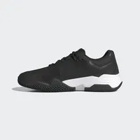 adidas Solematch Control 2 Tennis Shoes, core Black/Cloud White/Silver Metallic, 44 EU