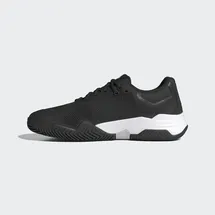 adidas Solematch Control 2 Tennis Shoes, core Black/Cloud White/Silver Metallic, 44 EU