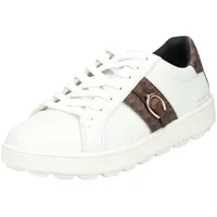 GEOX Sneaker in Weiß/Braun | Gr.: 41