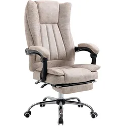 Vinsetto Bürostuhl Schaumstoff, Kunststoff, Nylon, Metall, Polyester