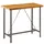 vidaXL Bartisch Recyceltes Massivholz Teak 120 x 58 x 106 cm