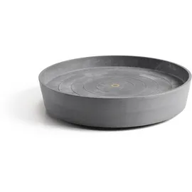 Ecopots Amsterdam Runder Untersetzer mit Rollen rund, grau