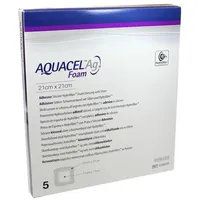 Aquacel Schaum-Klebeverband 21 x 21 cm 5 St.