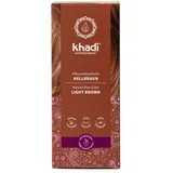 Khadi Pflanzenhaarfarbe hellbraun 100 g