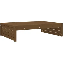 vidaXL 2-tlg. Garten-Lounge-Set Honigbraun Massivholz Kiefer