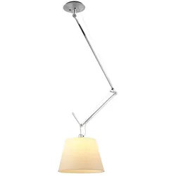Artemide - Tolomeo Decentrata Pendelleuchte Ø360 Pergament