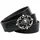 Anthoni Crown Herrengürtel Leder schwarz 115