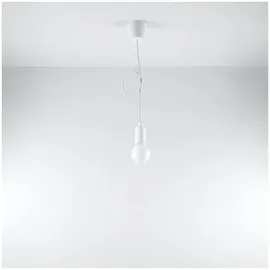 Sollux Diego 1-flg. 9 cm rund weiß