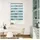 Lichtblick Duo Rollo / Doppelrollo Klemmfix 45 x 150 cm aqua floral/blau