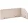 Beliani 2-tlg Schreibtischtrennwand FOLDY 120 x 50 cm beige
